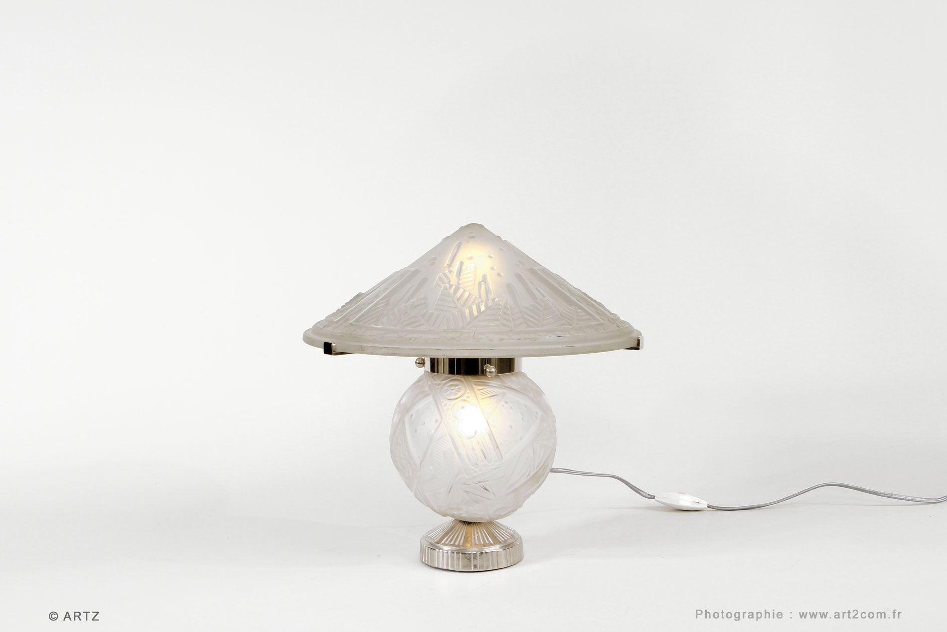 Lamp MULLER Frères Luneville
