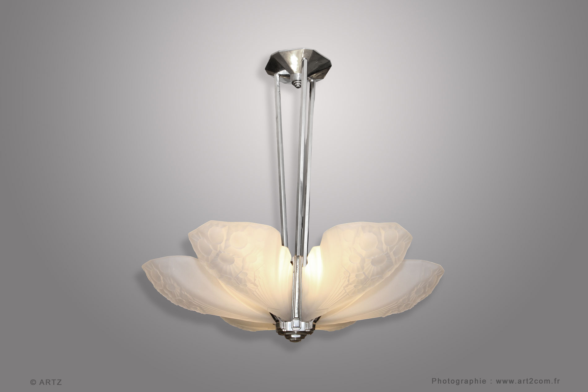 Chandelier MULLER Frères Luneville