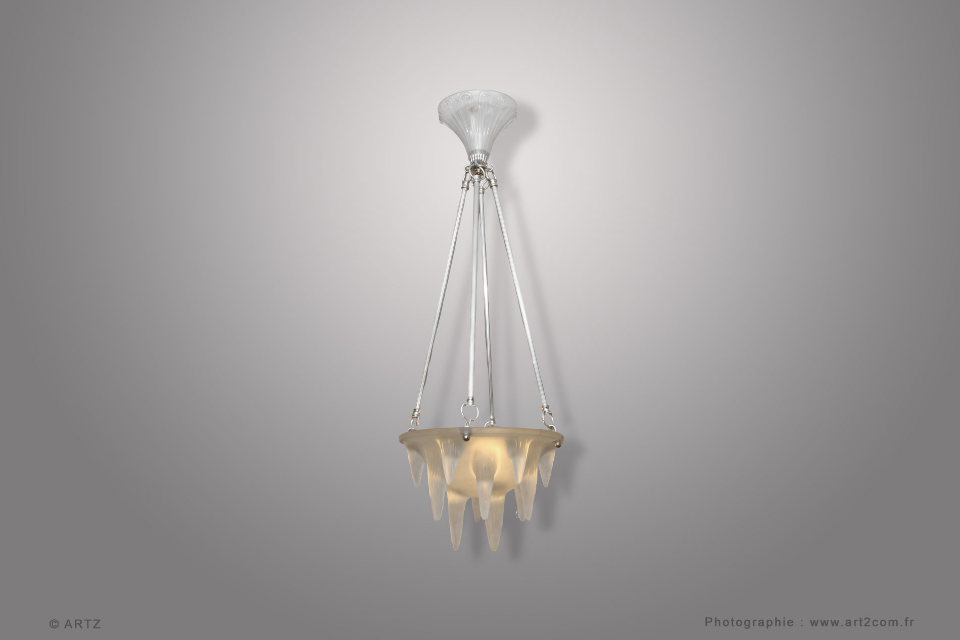 Chandelier R.LALIQUE
