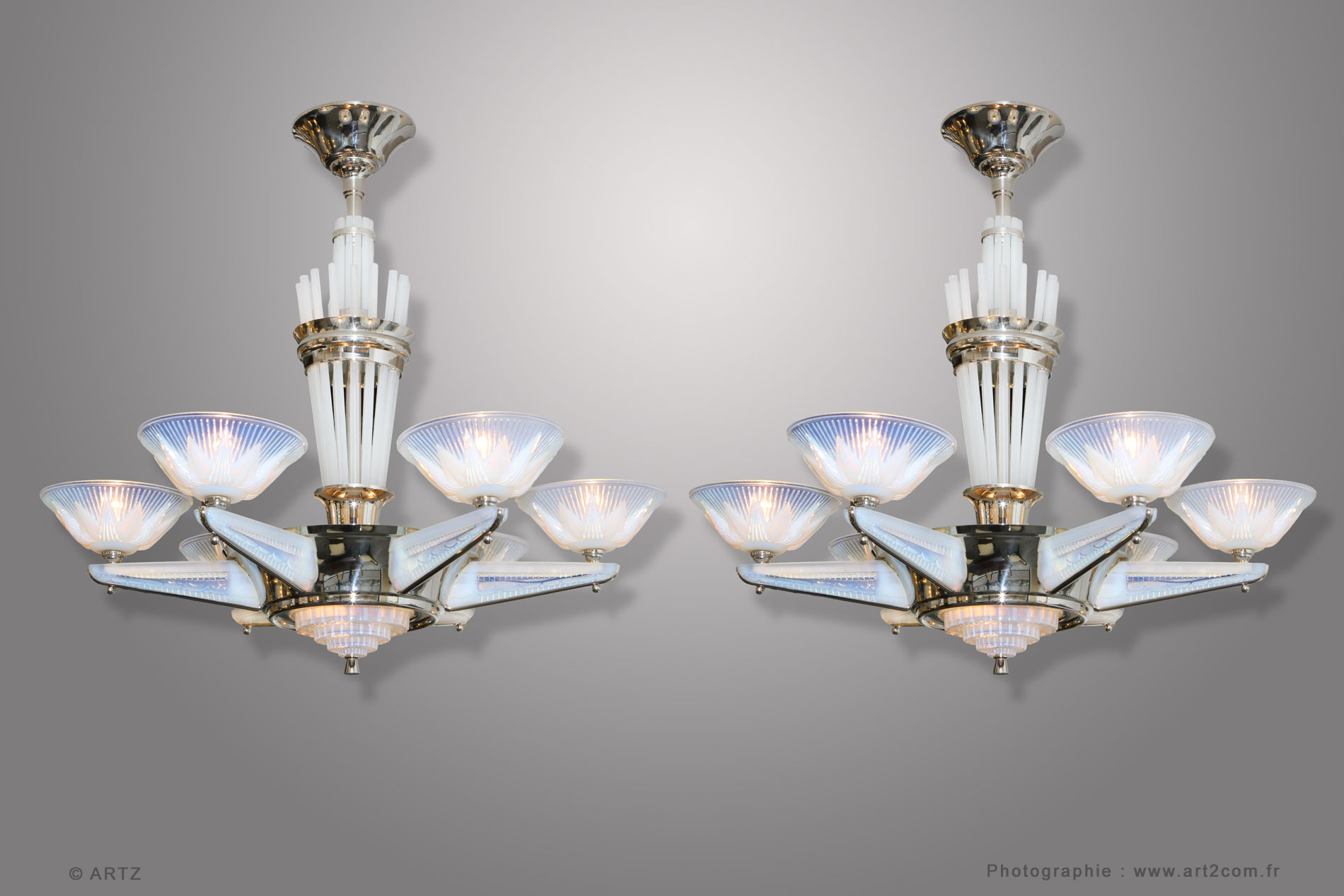 Exceptional chandeliers PETITOT - EZAN
