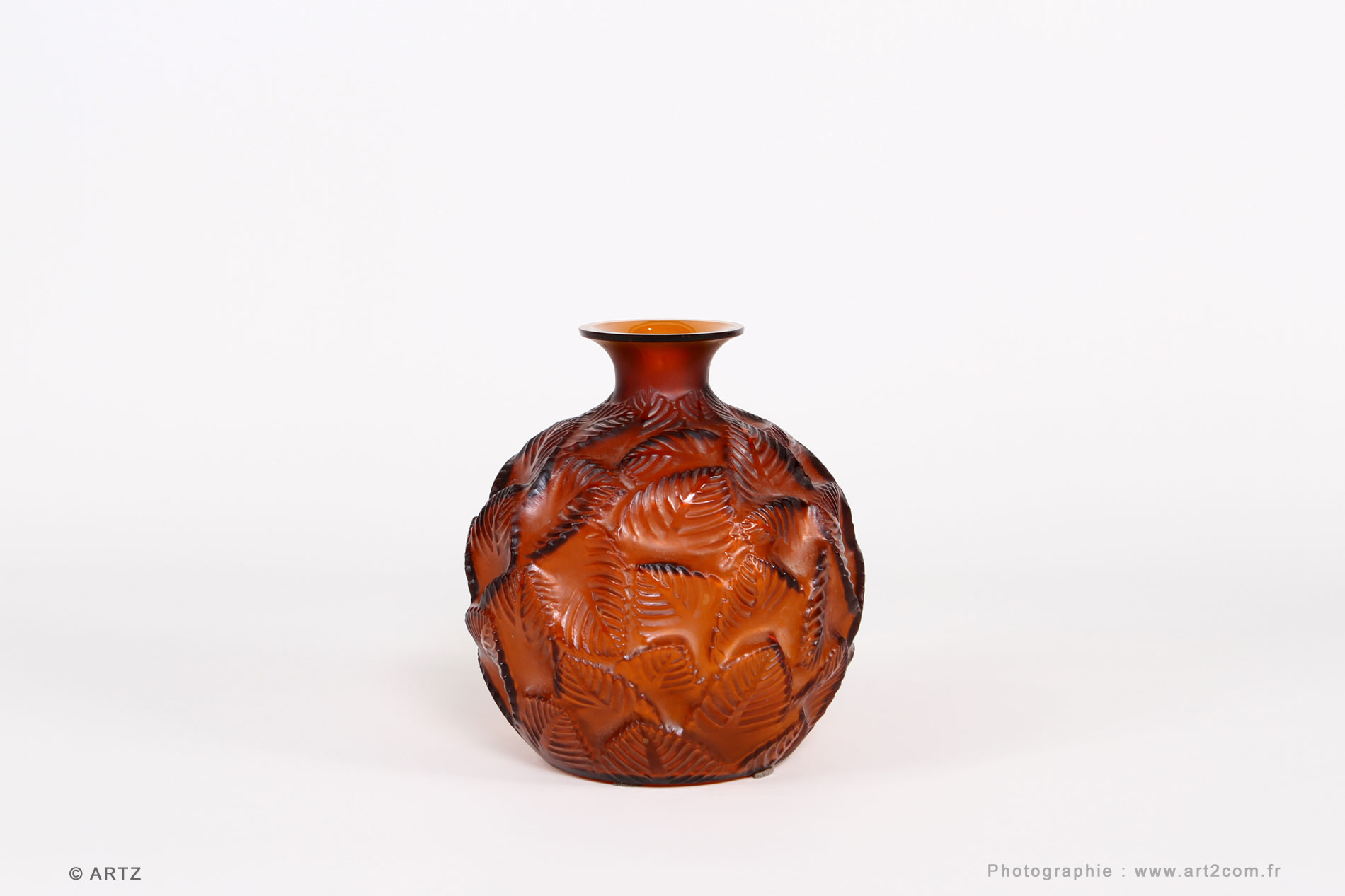 アール・デコ ルネ・ラリック花瓶 - 1930年代 真作