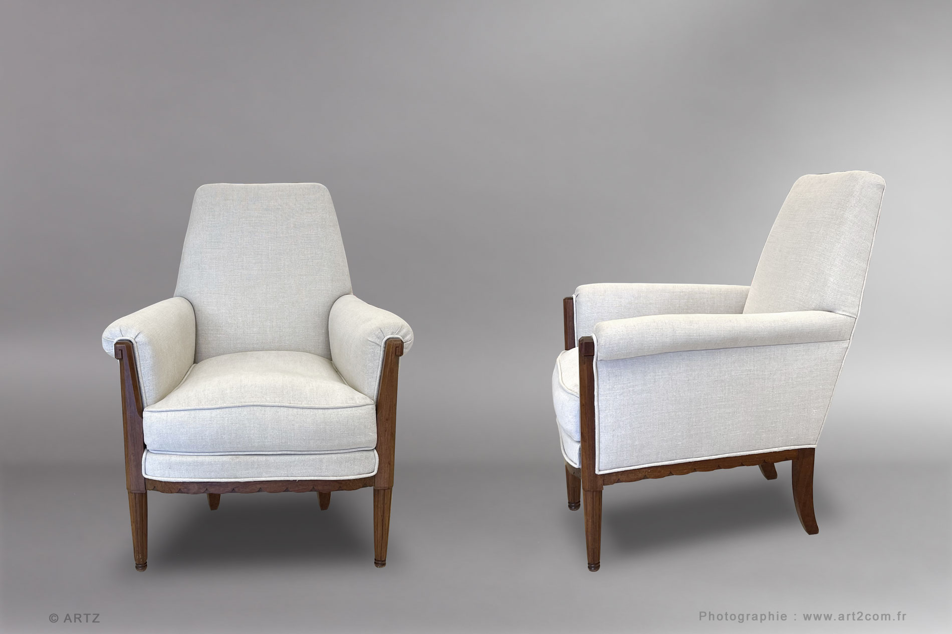 Armchairs M.DUFRESNE 