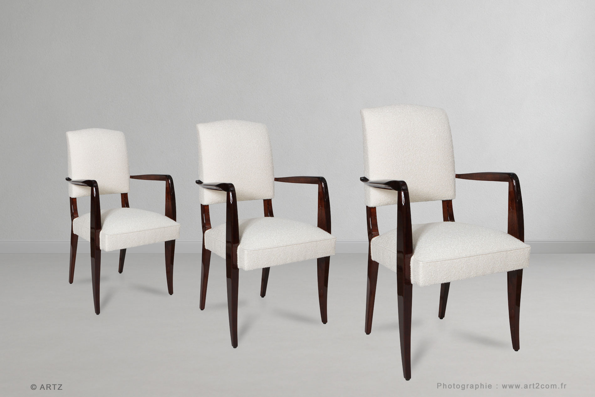 Armchairs Léon JALLOT