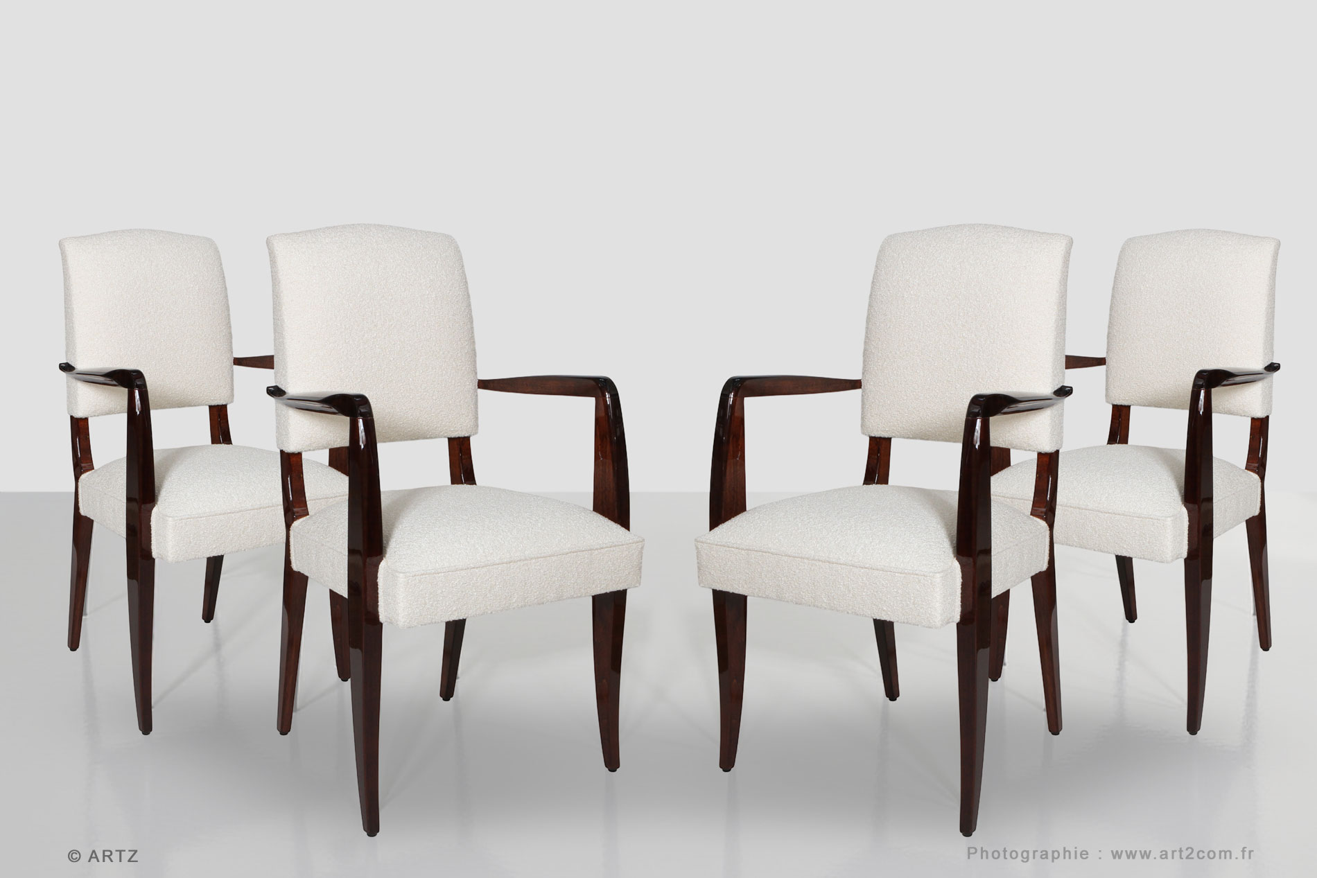 Armchairs Léon JALLOT