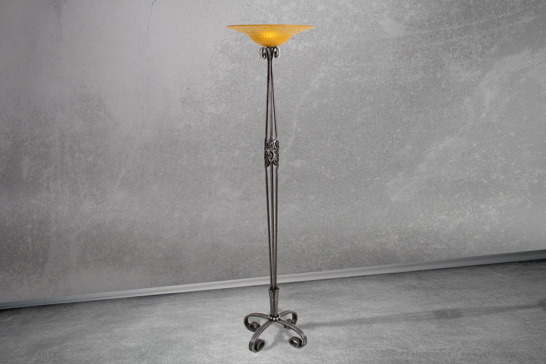Floor lamp DAUM - E.BRANDT 
