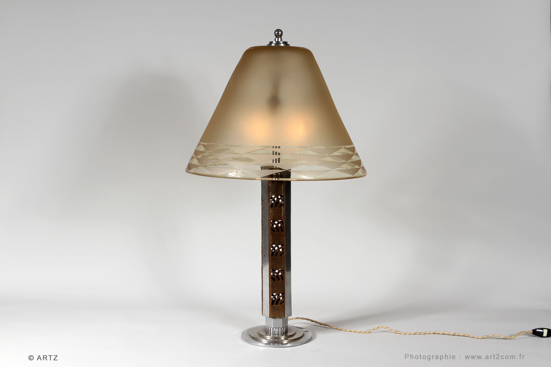Lampe DAUM - E.BRANDT