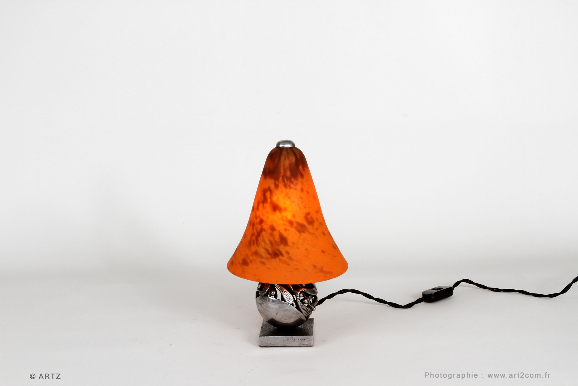 Lampe  DAUM - E.BRANDT 