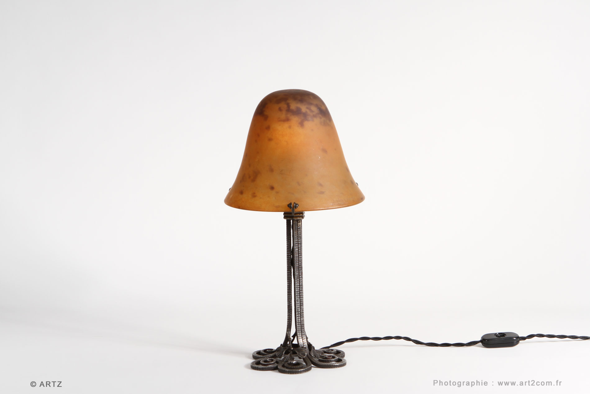 Lampe DAUM - E.BRANDT