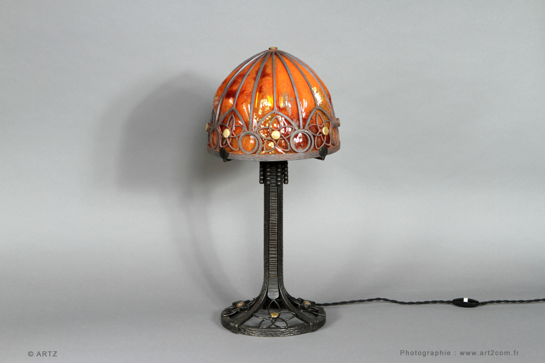 Lampe DAUM - R.SUBES 