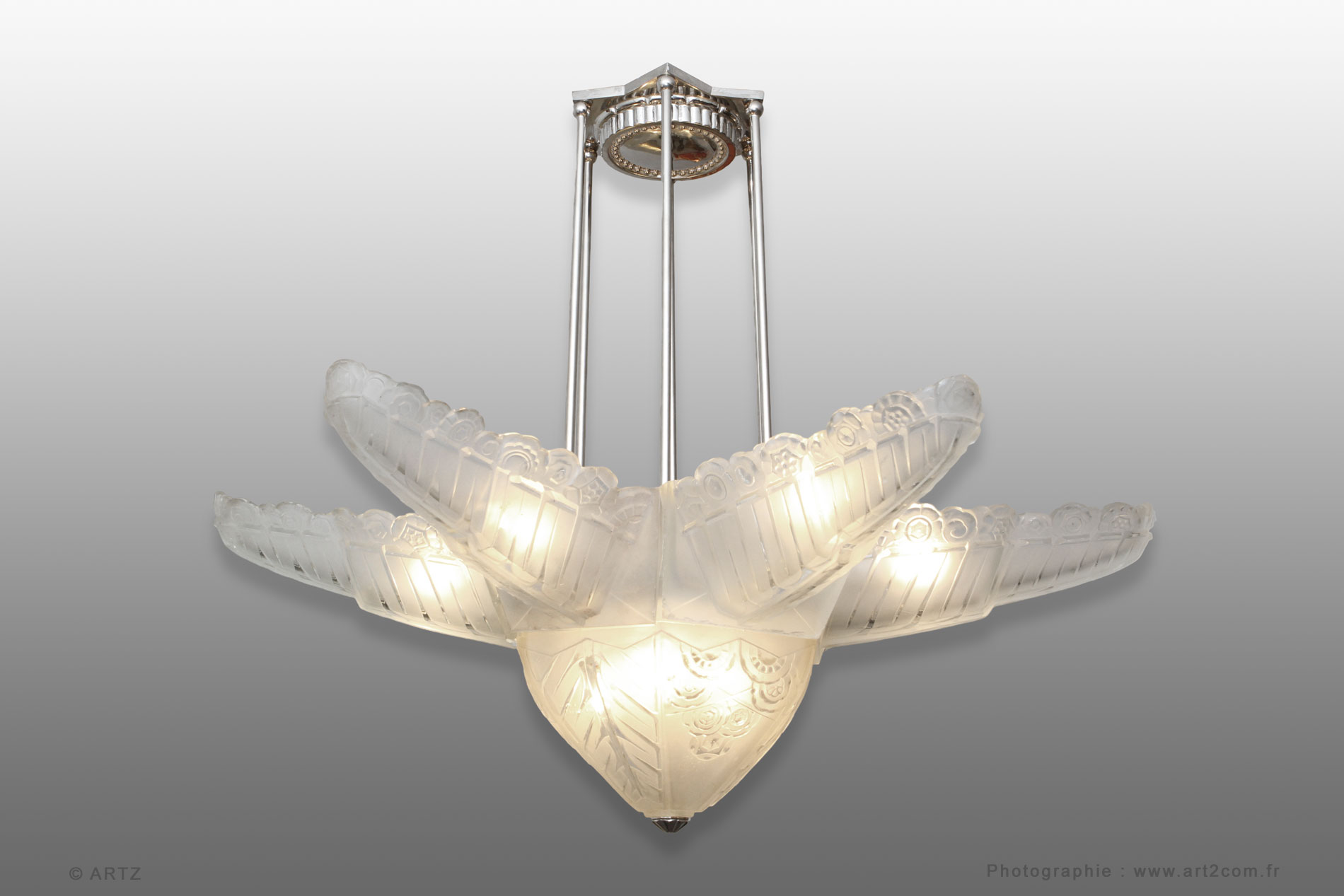 Exceptional chandelier SABINO