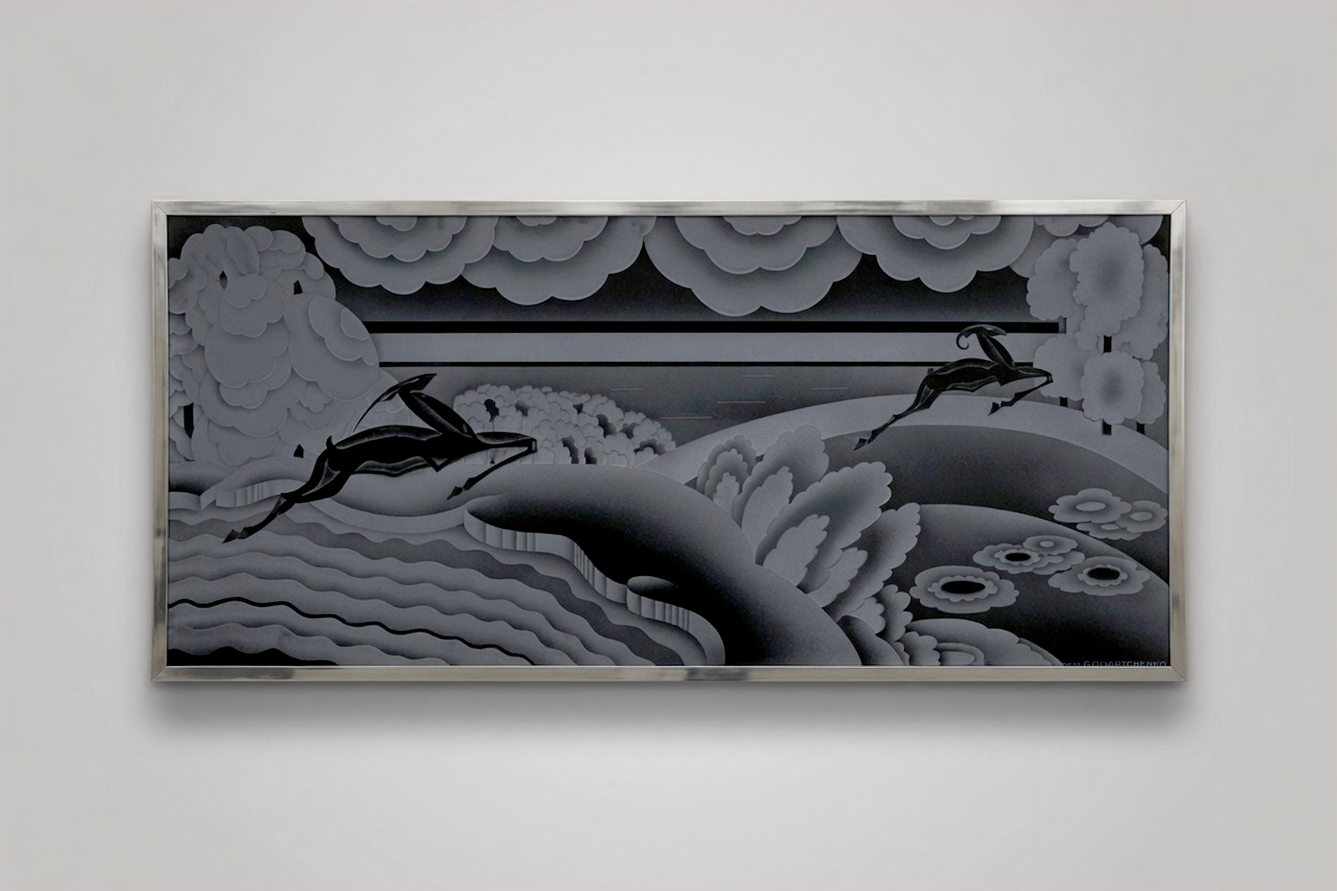 Tableau bas relief Georges ODARTCHENKO