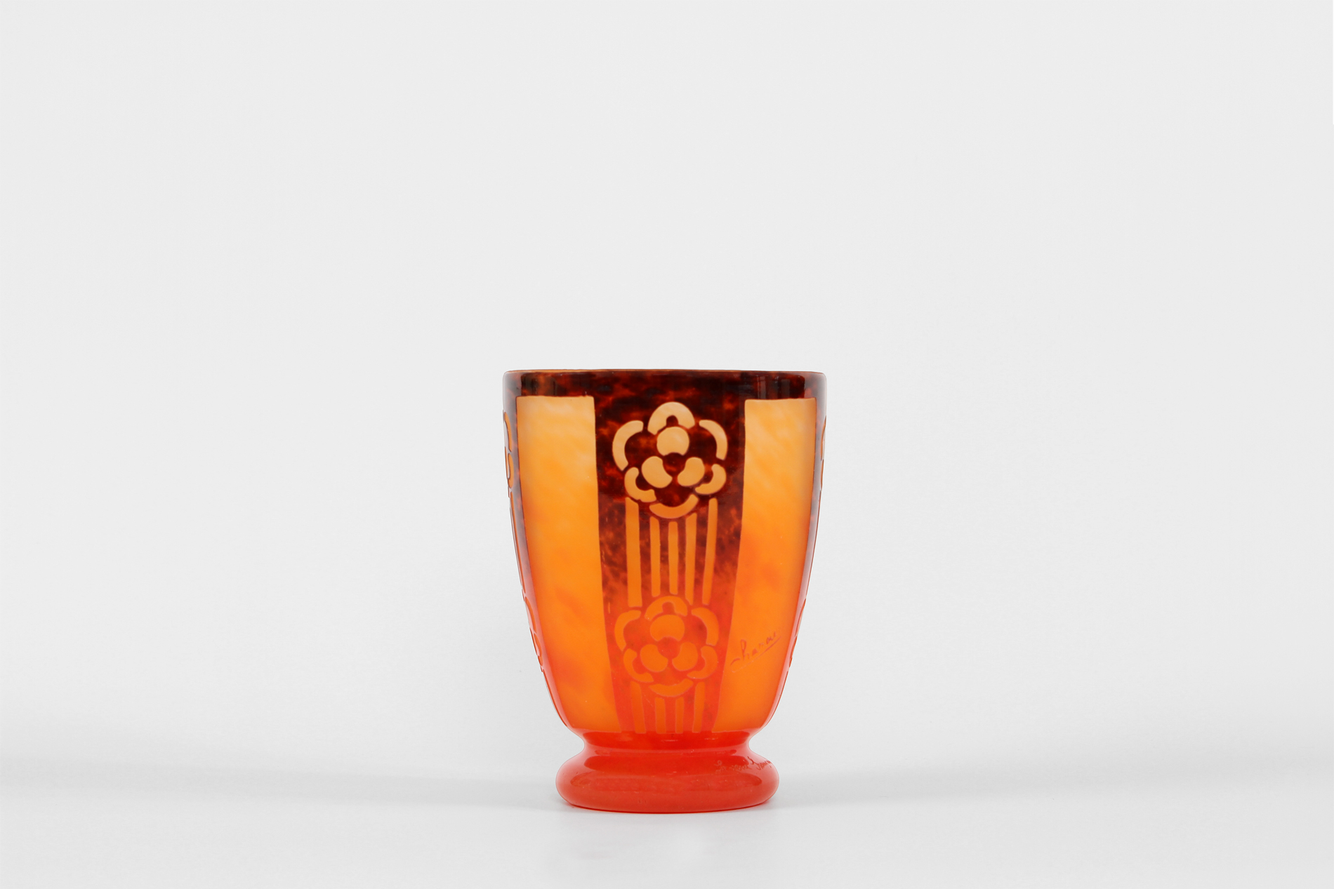 Vase CHARDER Le Verre Français