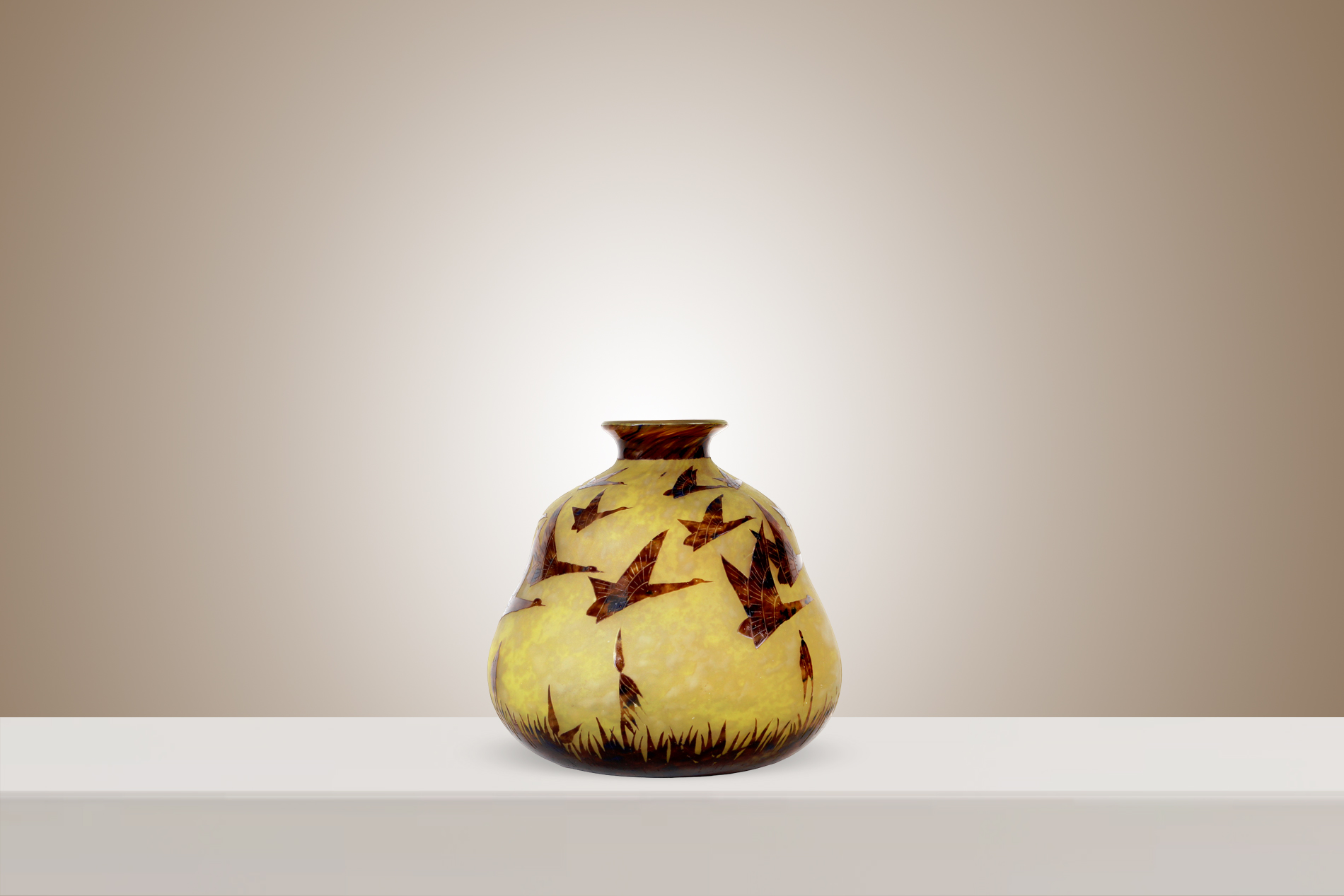 Vase CHARDER Le Verre Français