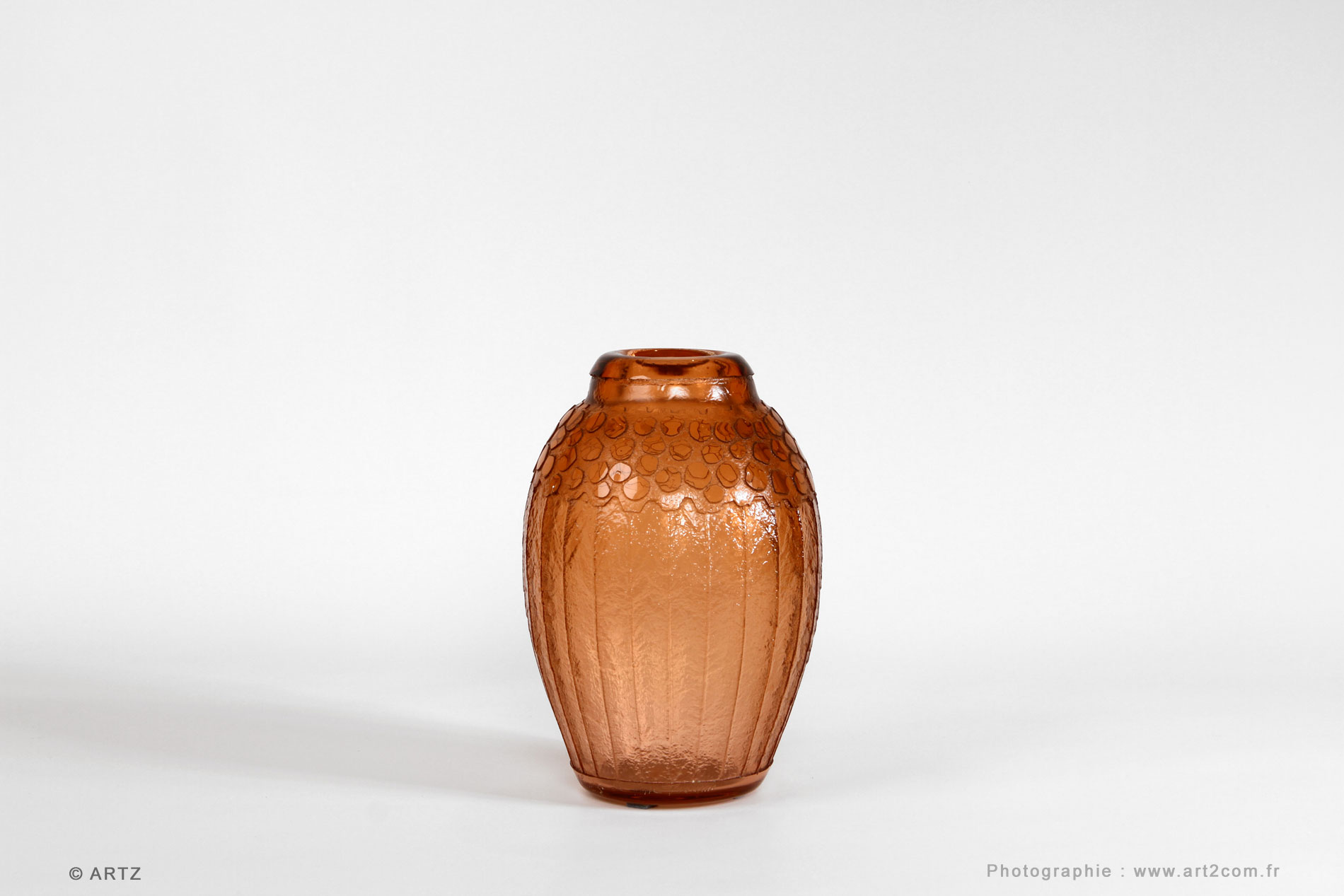 Vase CHARDER Le Verre Français