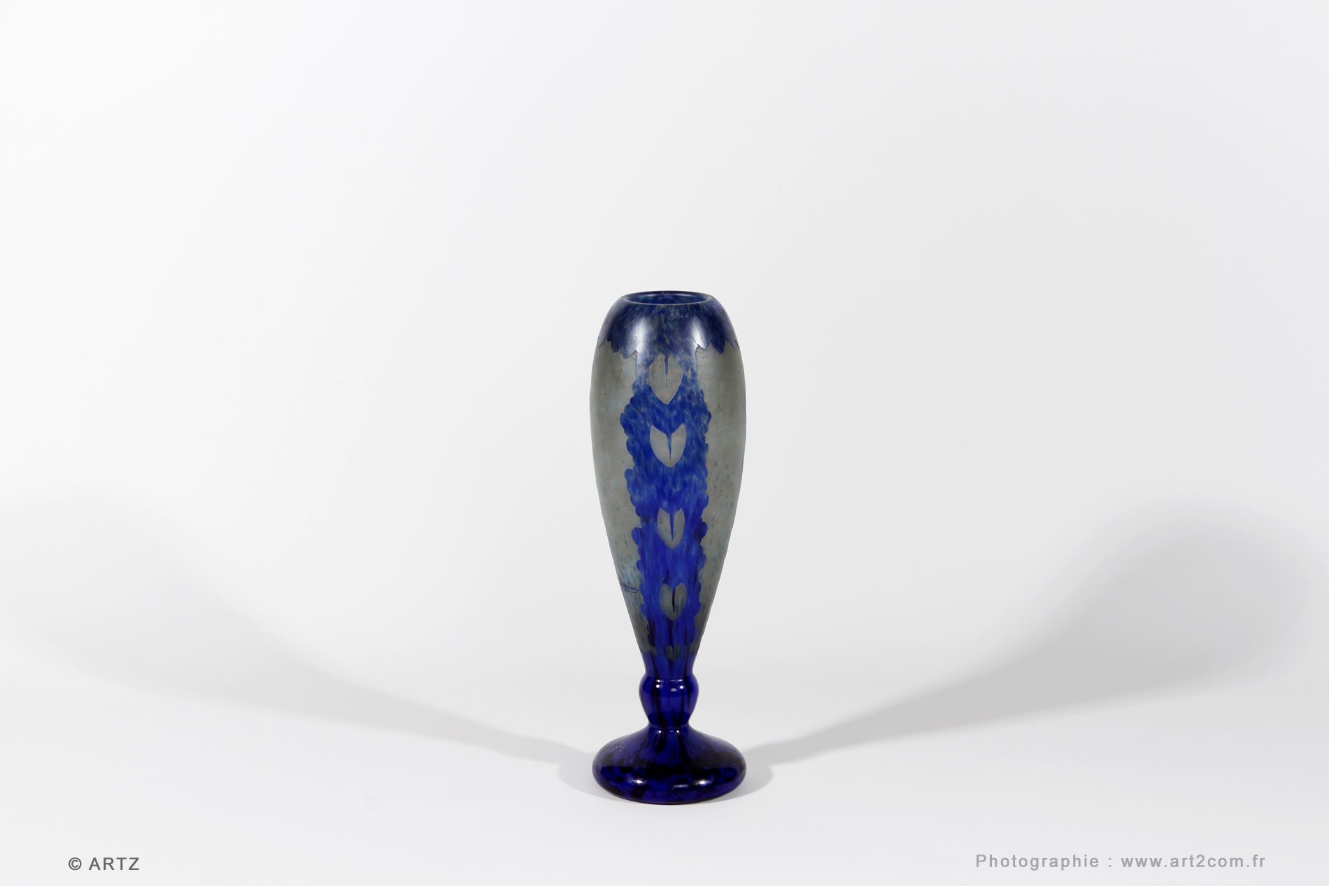 Vase CHARDER Le Verre Français