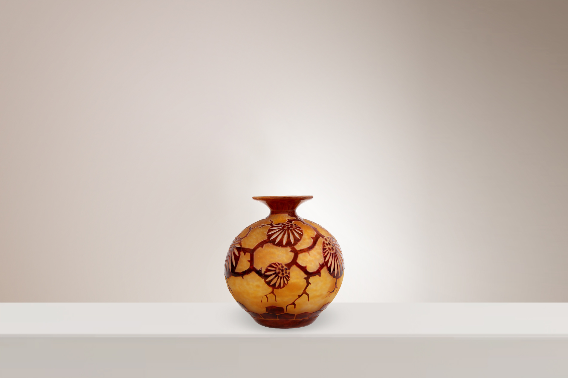 Vase CHARDER Le Verre Français