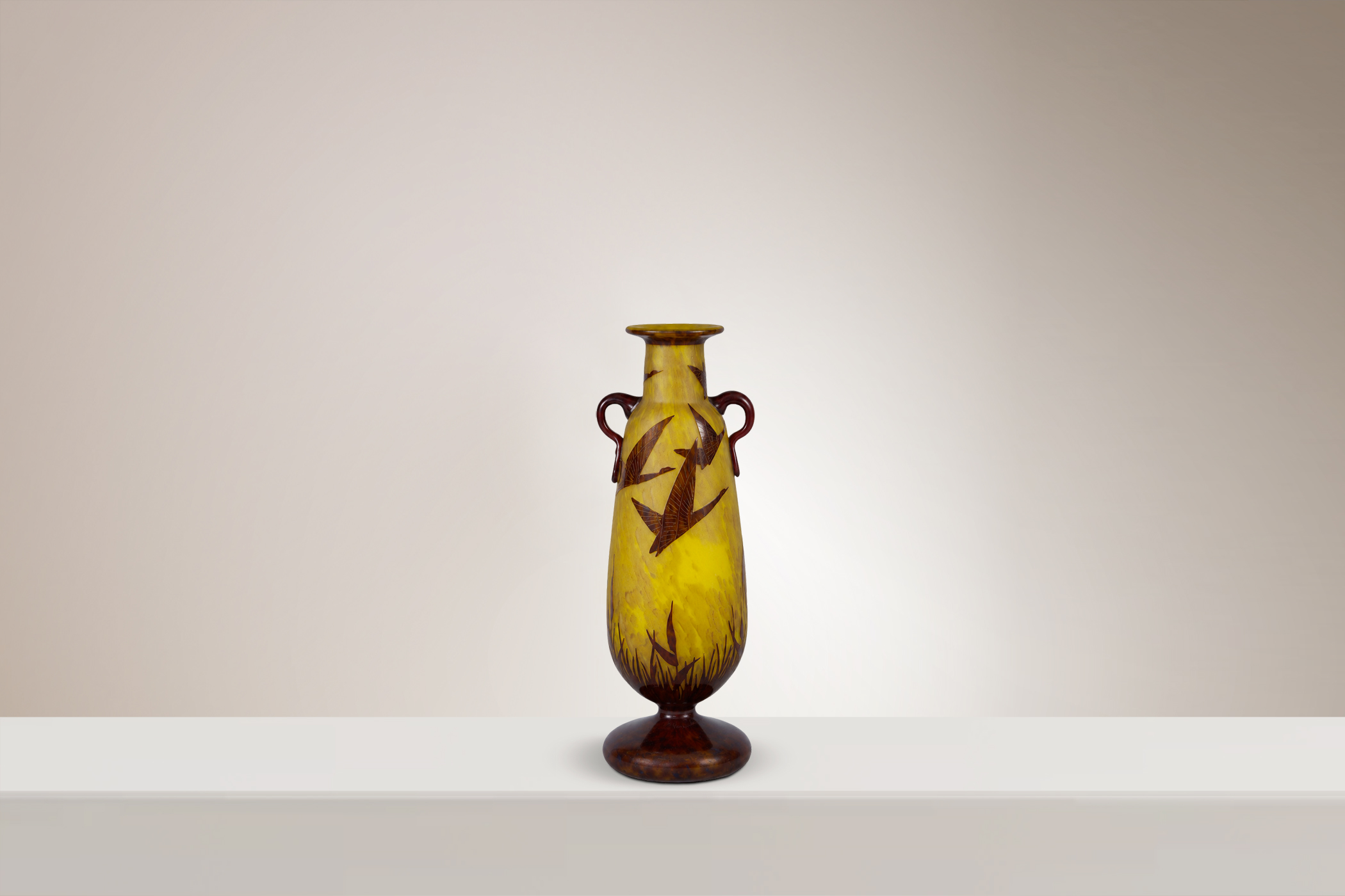 Vase CHARDER Le Verre Français