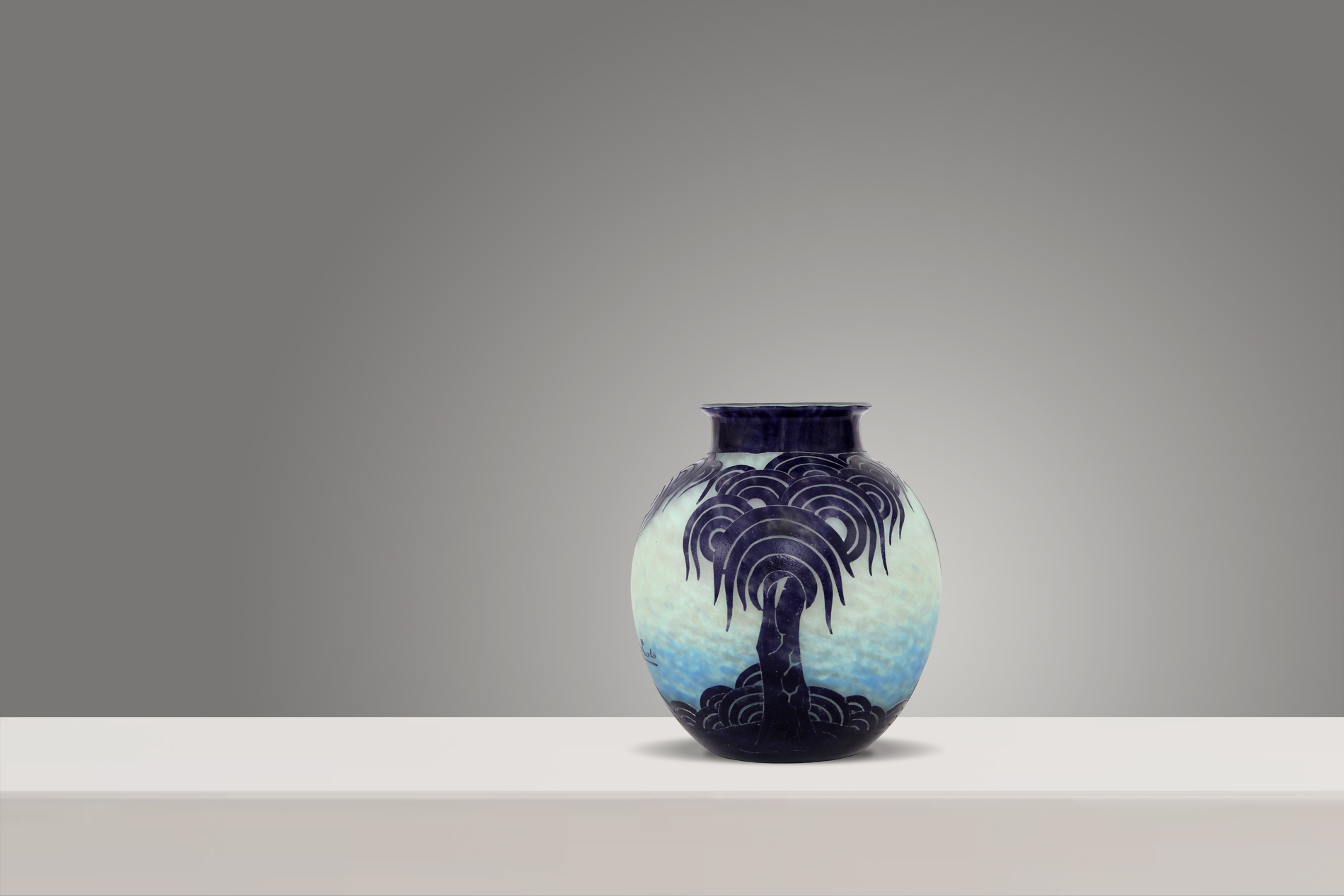 Vase CHARDER Le Verre Français