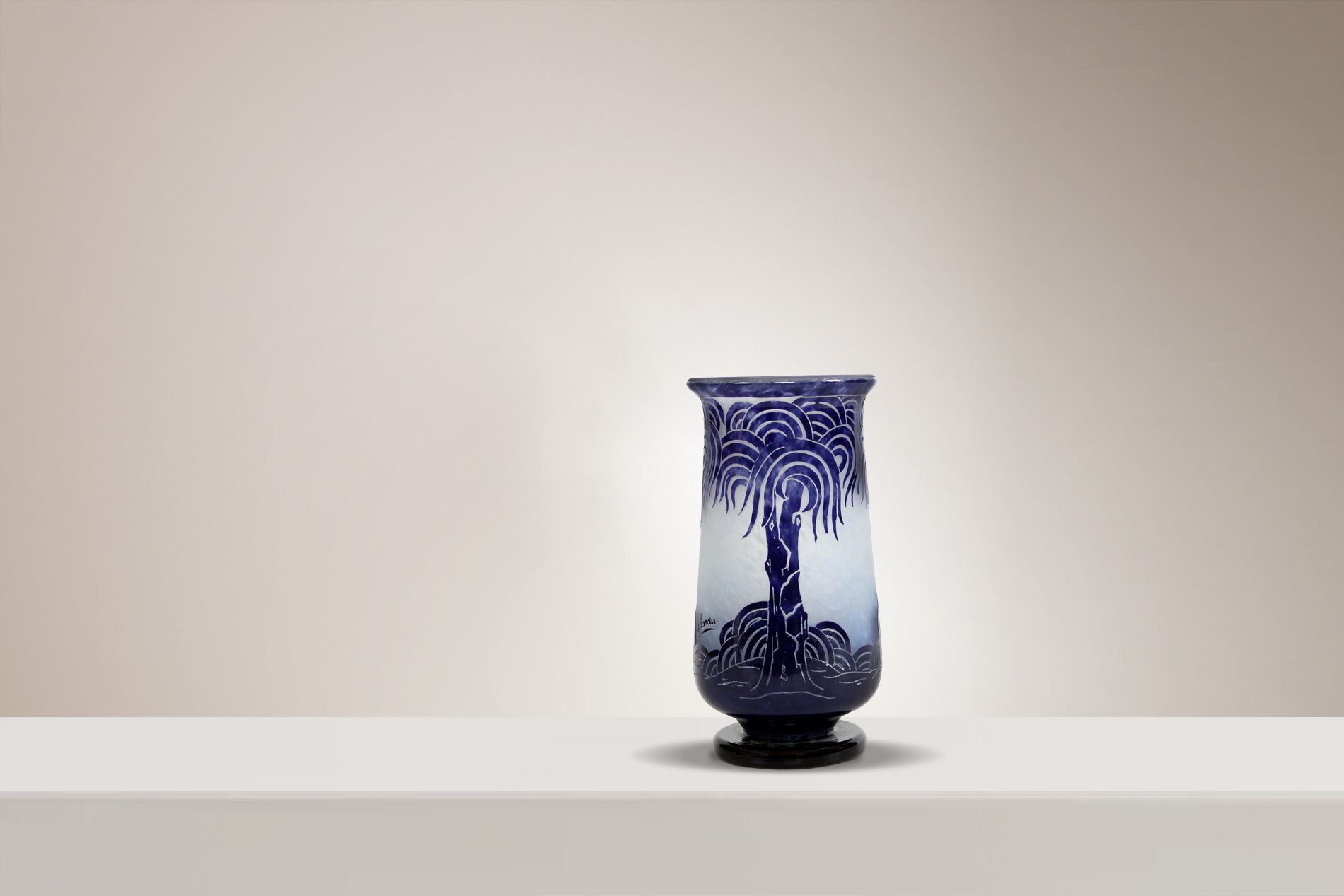 Vase CHARDER Le Verre Français