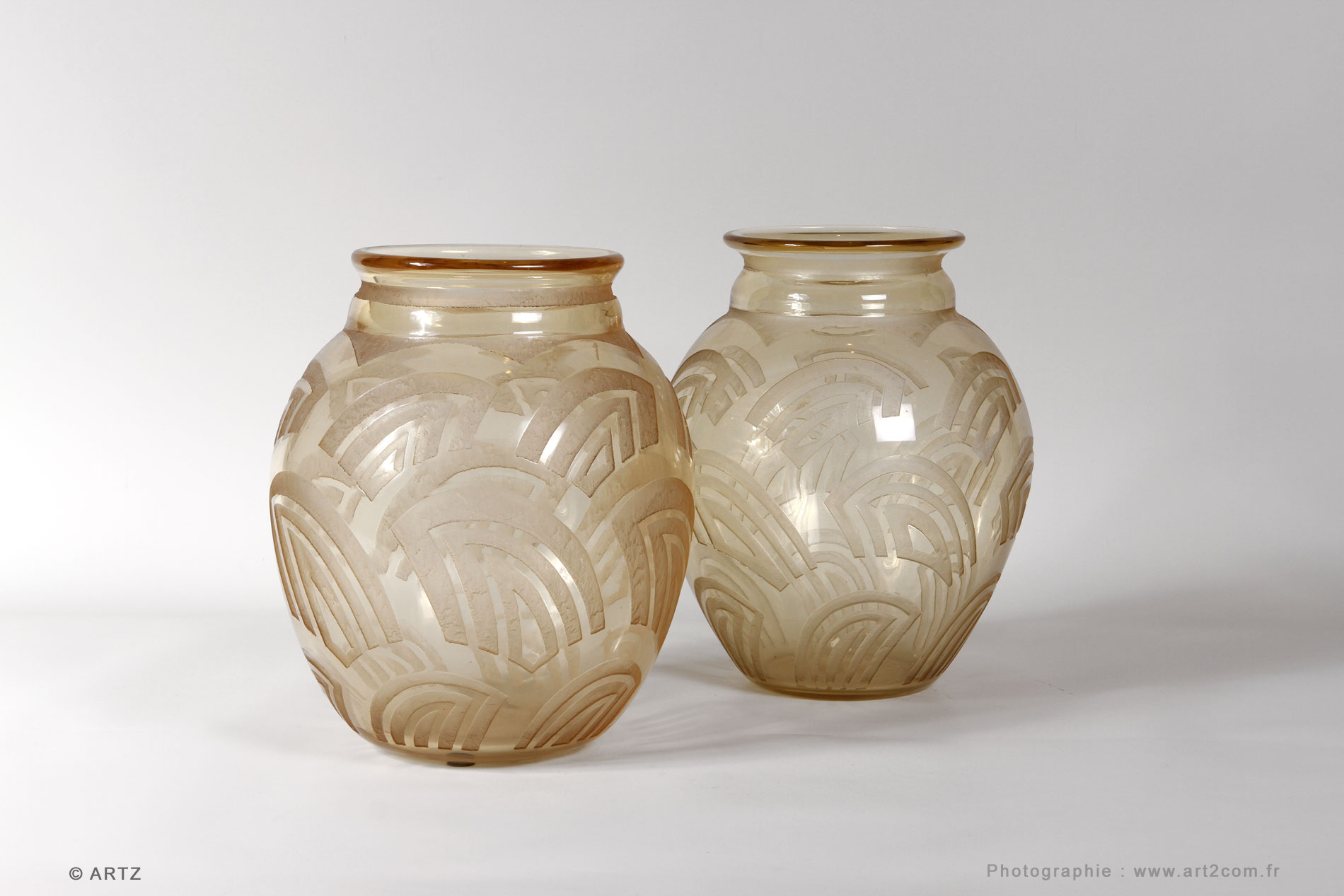 Vases DAUM NANCY