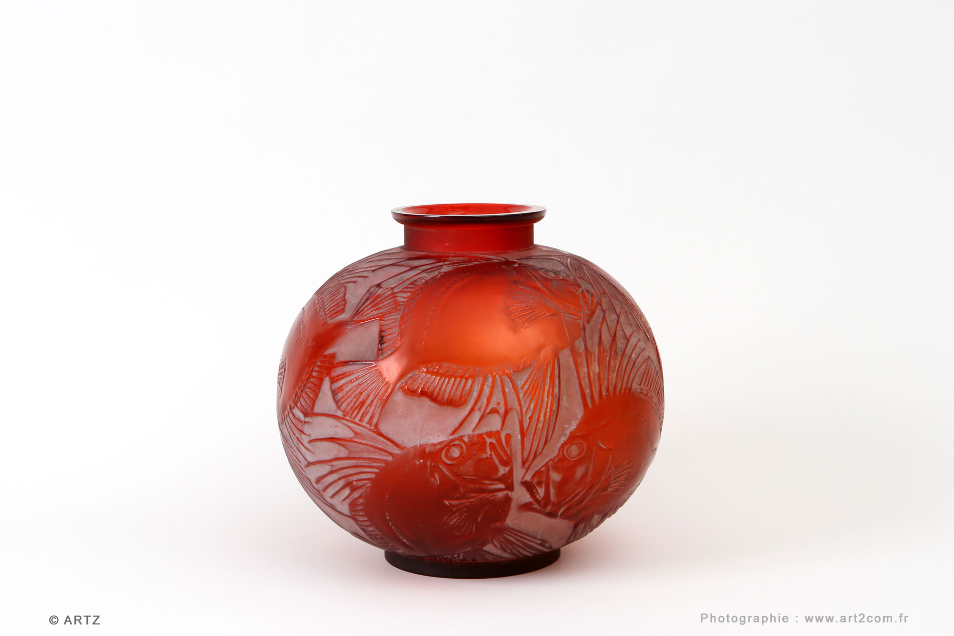 Vase R.LALIQUE