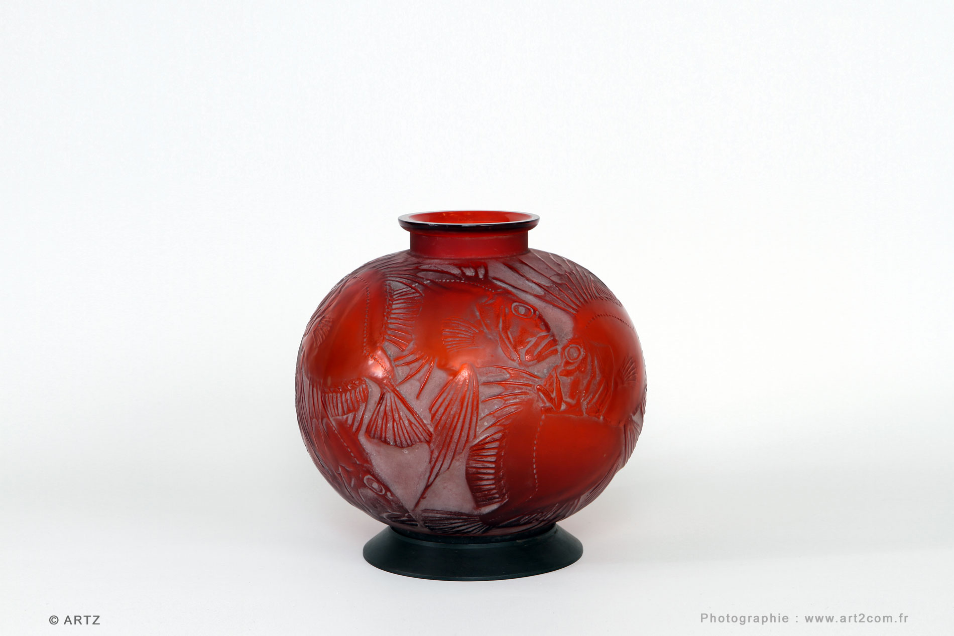 Vase R.LALIQUE